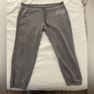 Gap sweat pants.  Size large